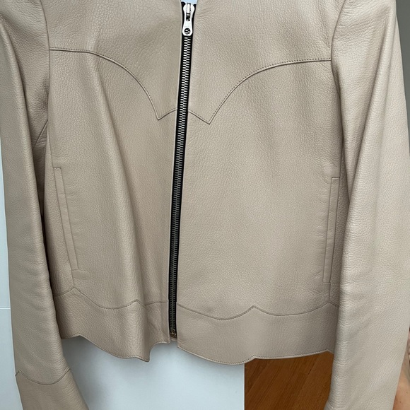 Sandro leather jacket - Picture 3 of 6